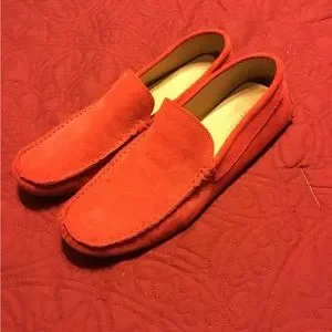Barneys New York | Shoes | Barney New York Red Loafers  display picture 3